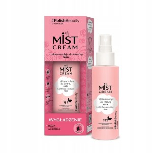 Lekka emulsja do twarzy róża