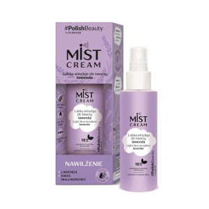 Lekka emulsja do twarzy lawenda