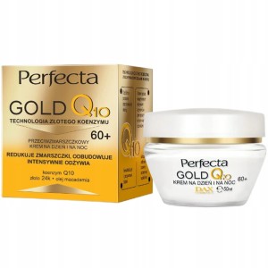 Krem przeciwstarzeniowy do twarzy Perfecta GOLD Q10 KREM 60+