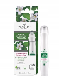 Serum do powiek i pod oczy ze świetlikiem i hesperydyną Floslek 15ml