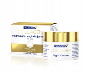 Krem odmładzająco-modelujący do twarzy Novaclear Collagen 0 SPF na noc 50