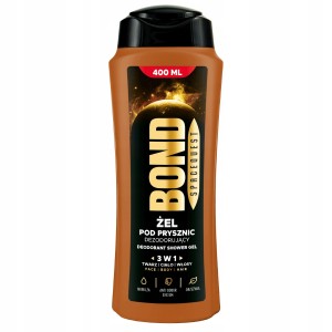 Bond męski żel pod prysznic 400ml /żel do mycia ciała 3w1 /mocny zapach