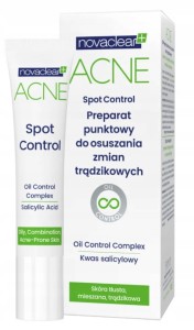 Krem przeciw niedoskonałościom do twarzy Novaclear Acne 0 SPF dzień i noc