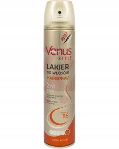 VENUS Lakier d/włosów 270ml SHINE ULTRA STRONG
