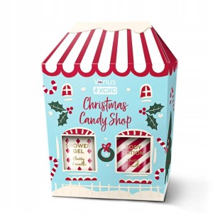ZESTAW VENUS XMAS CANDY SHOP 2elem. (żel p/p 50ml+ body lotion 50ml)
