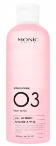 Tonik do twarzy 250 ml 03. Peptides AHA/BHA/PHA