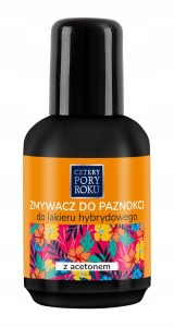 CZTERY PORY ROKU Zmywacz d/paznokci 50ml do hybryd