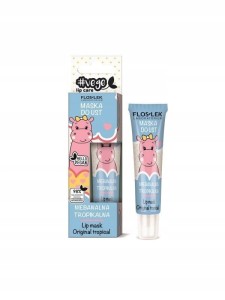 Maska do ust niebanalna tropikalna